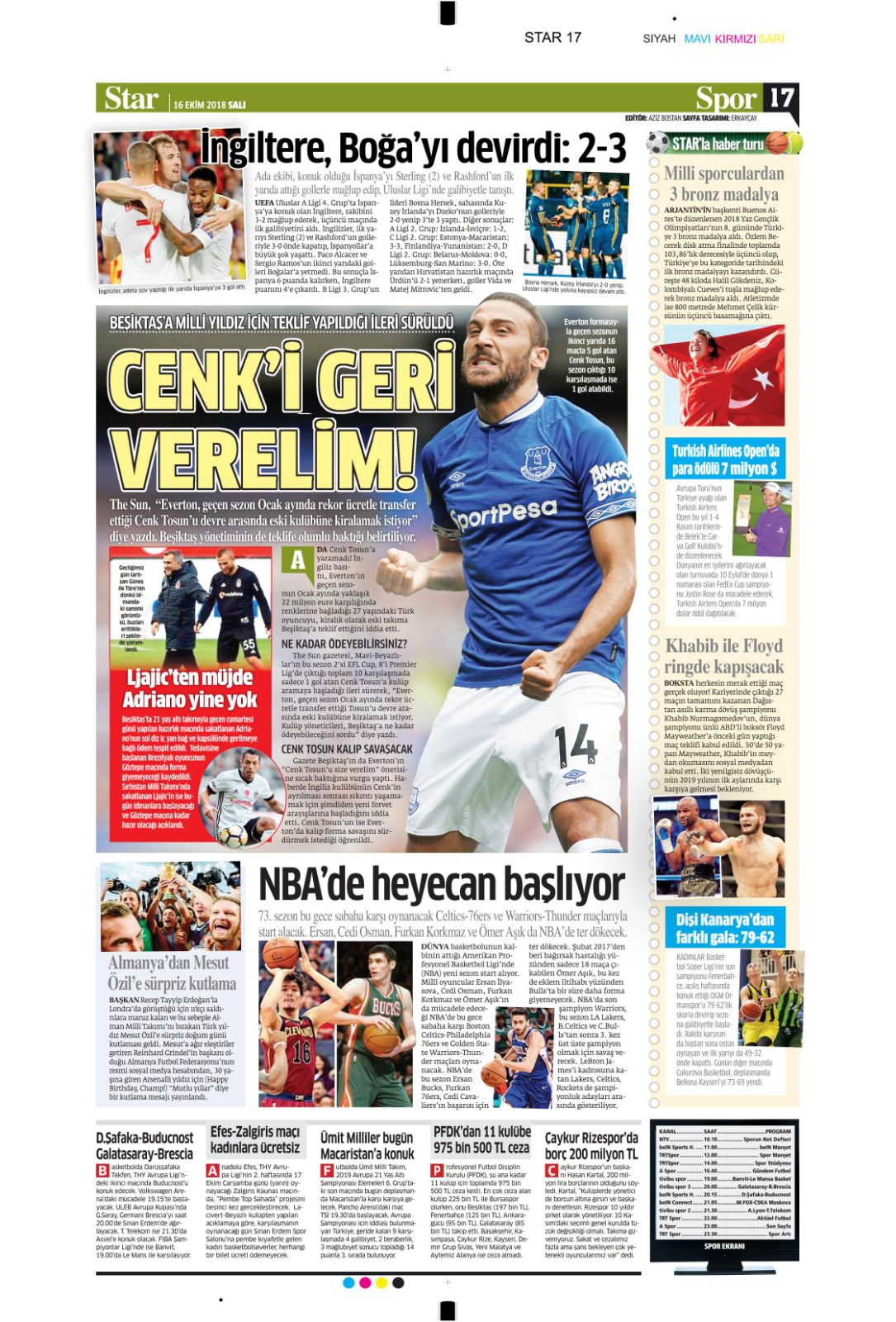 16 Ekim 2019 Cumartesi 16 Ekim 2019 Cumartesi